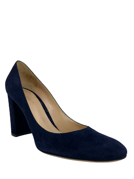 Gianvito Rossi Suede Round Toe Pumps Size 11