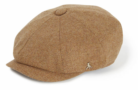 Hicks and Brown Felsham Tweed Baker Boy Cap