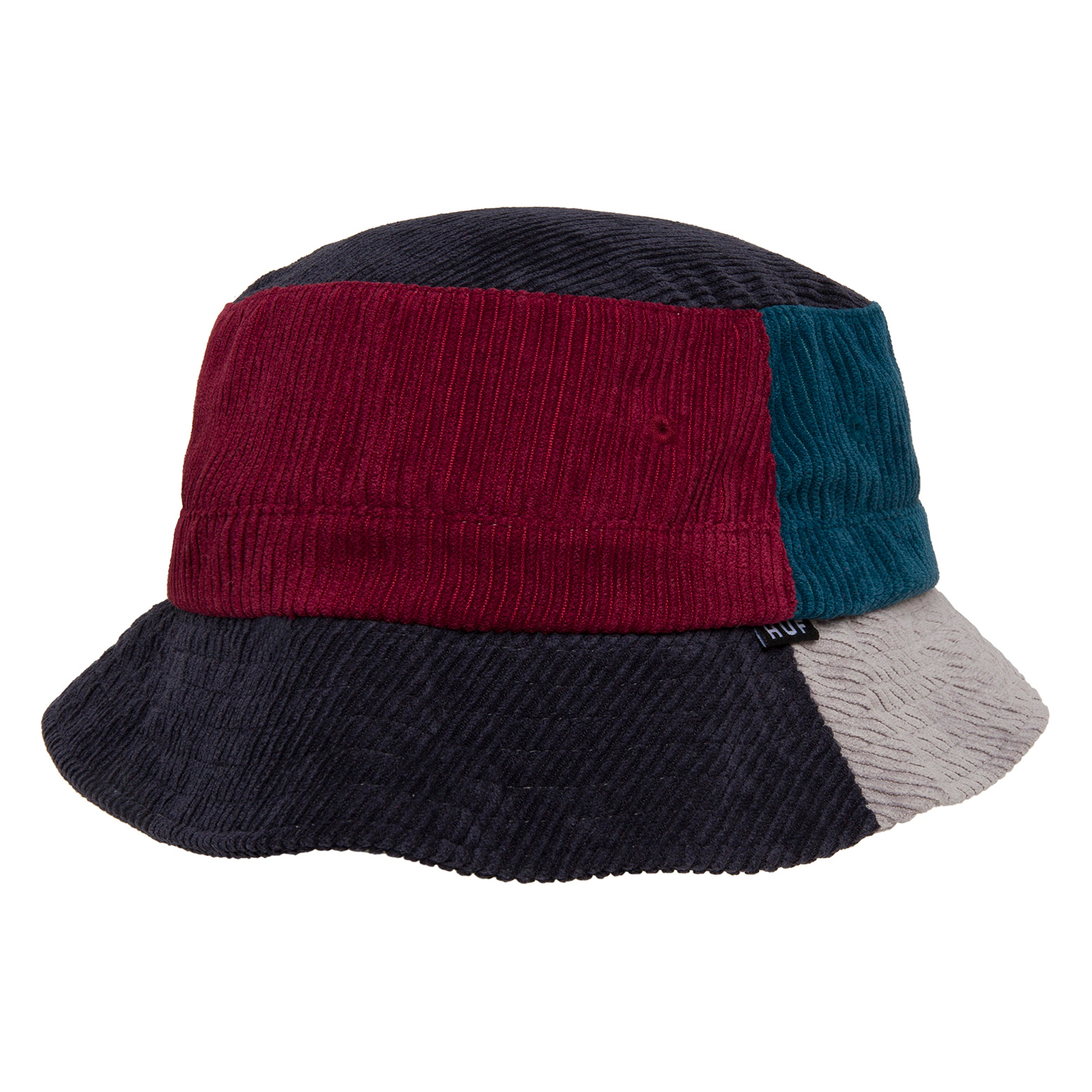 HUF CAP MULTI PANEL CORD BUCKET WINE L/XL