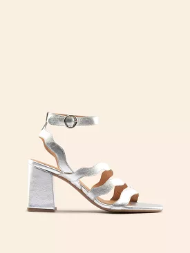 Imperfect Rimini Silver Heel