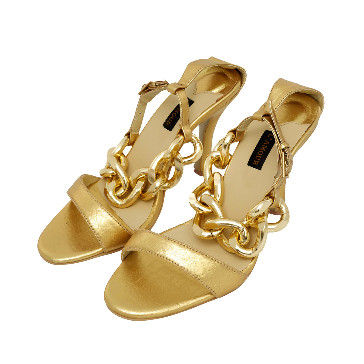 ITZEL HEELS GOLDEN