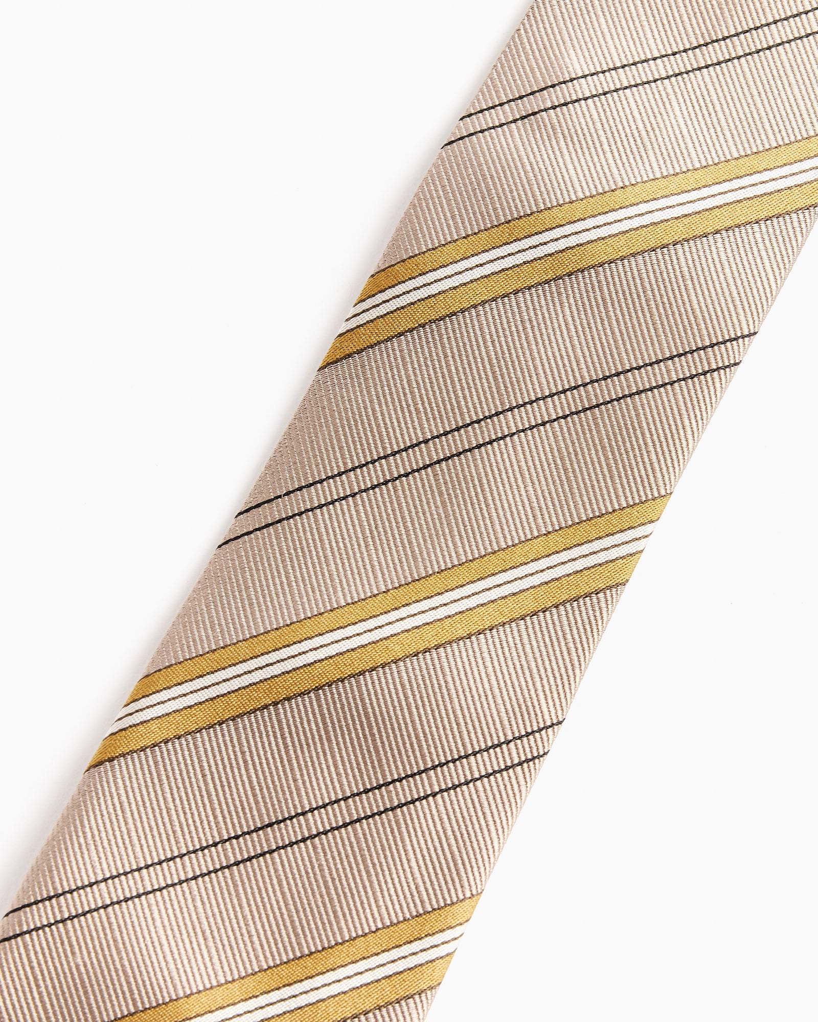 Jacquard Tie in Sand