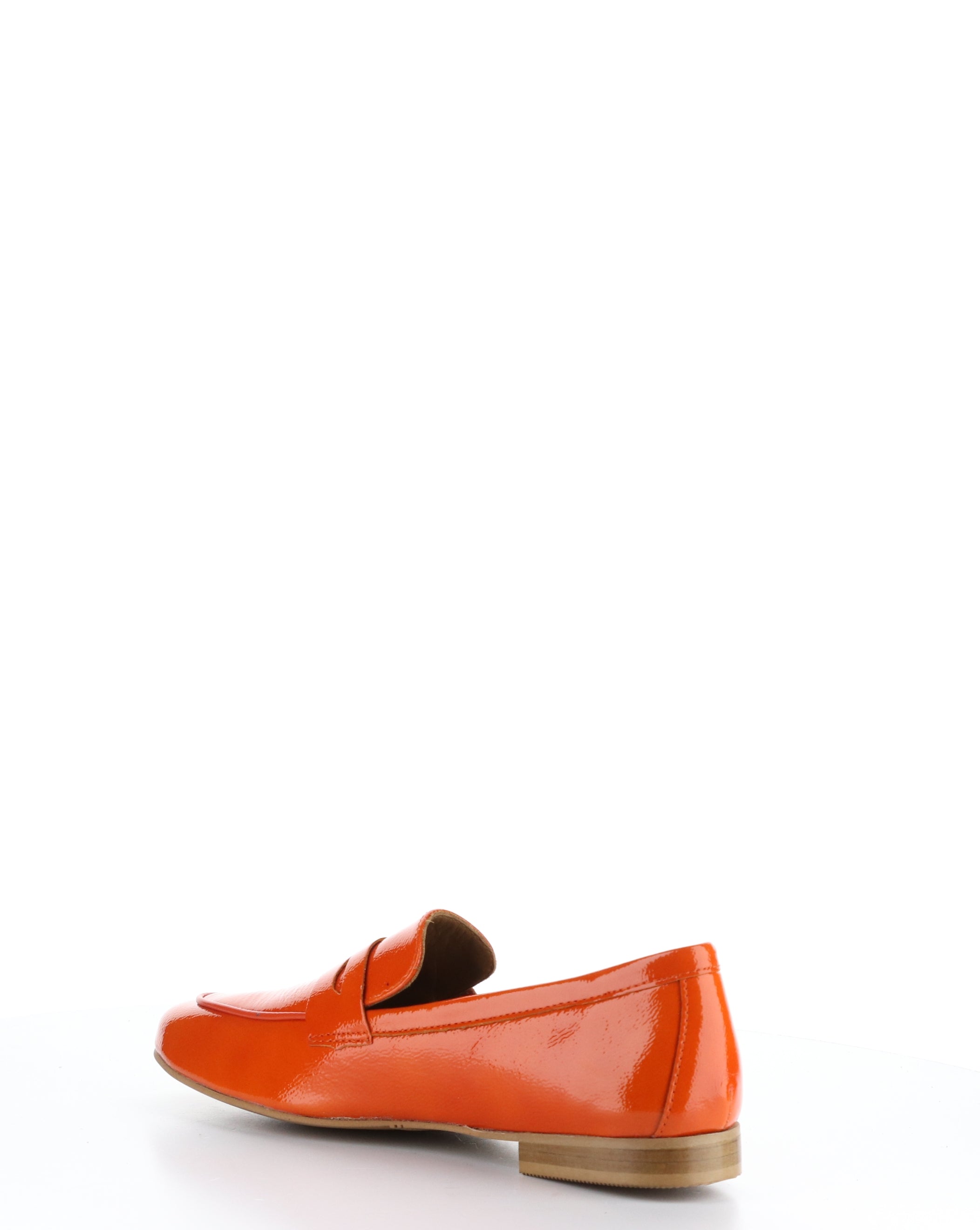 JENA DEEP ORANGE Round Toe Shoes