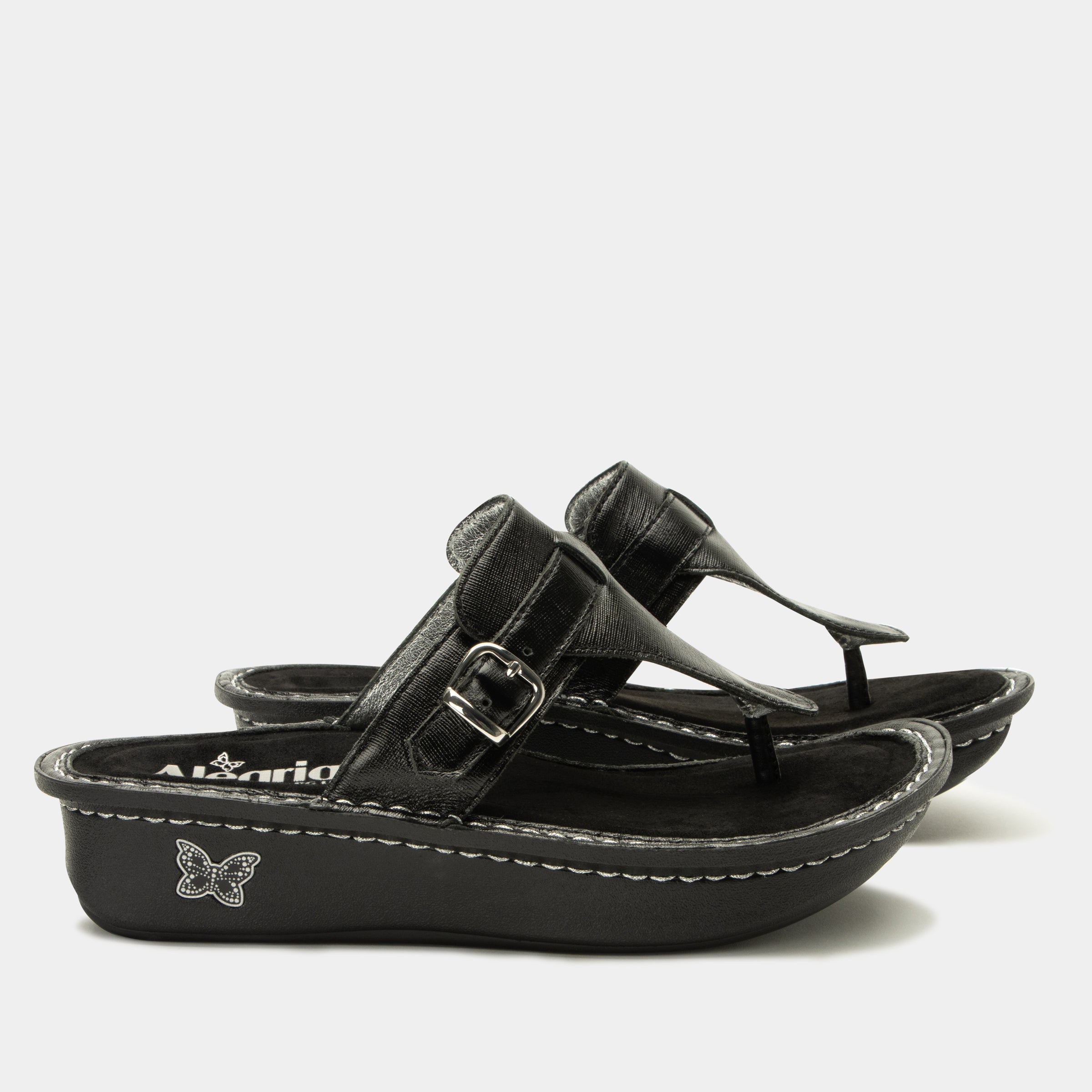 Kennedi Twinkle Black Sandal