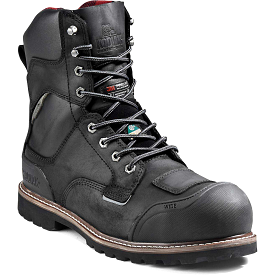 Kodiak Men's Generations Widebody 8 Comp Toe WP Work Boot -Black- 4TGCBK