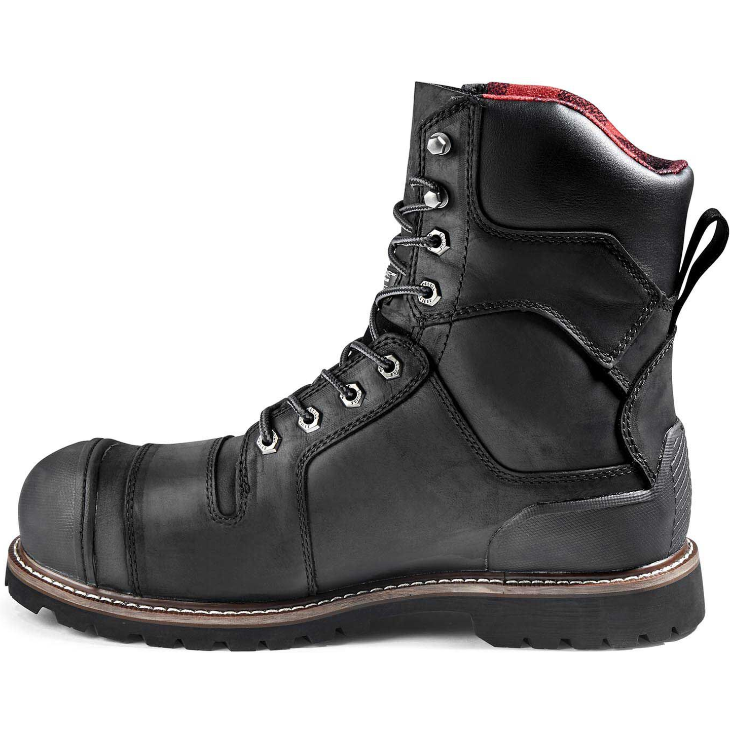 Kodiak Men's Generations Widebody 8 Comp Toe WP Work Boot -Black- 4TGCBK