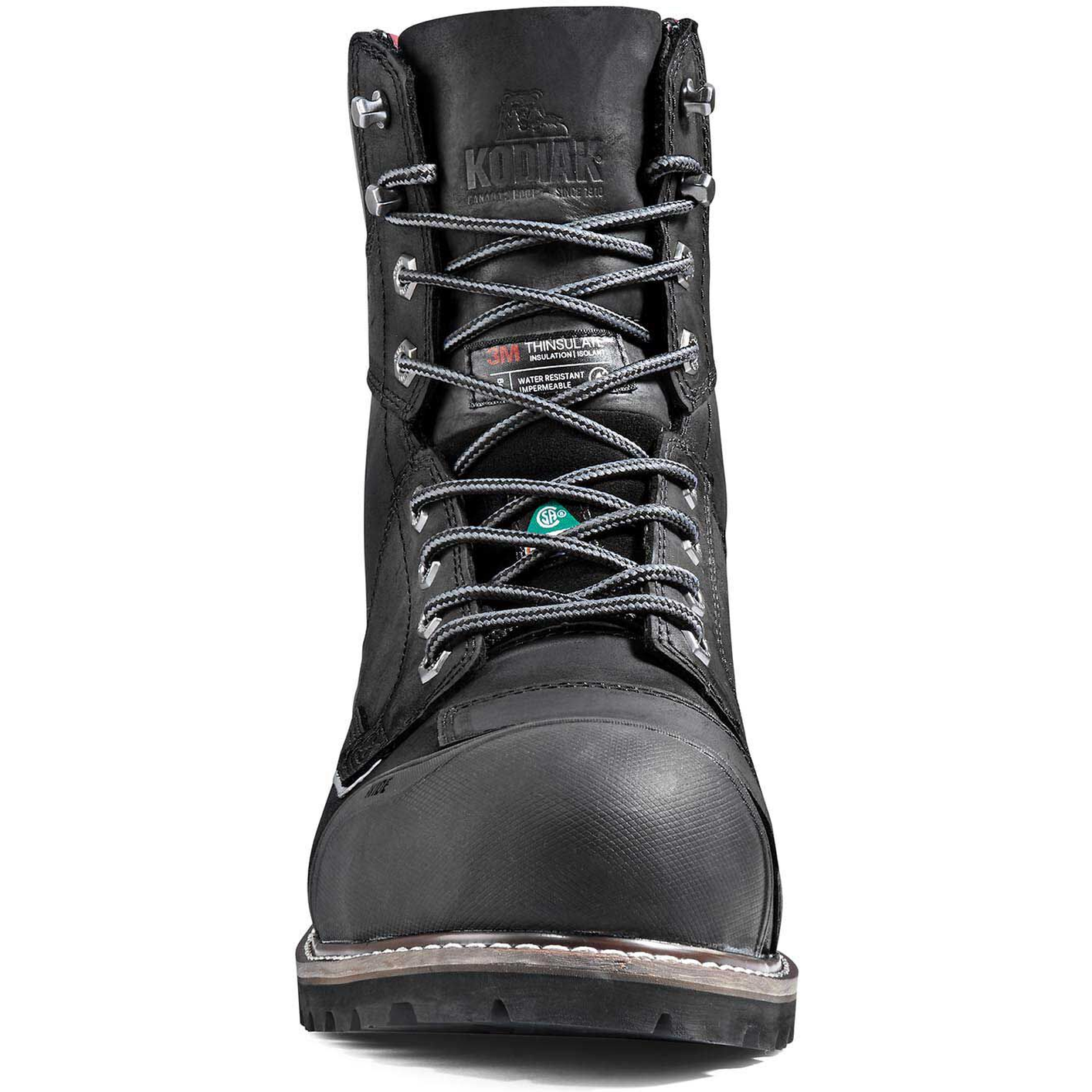 Kodiak Men's Generations Widebody 8 Comp Toe WP Work Boot -Black- 4TGCBK