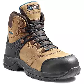 Kodiak Men's Journey 6 Comp Toe WP Hiker Safety Work Boot -Brown- K4NKFD