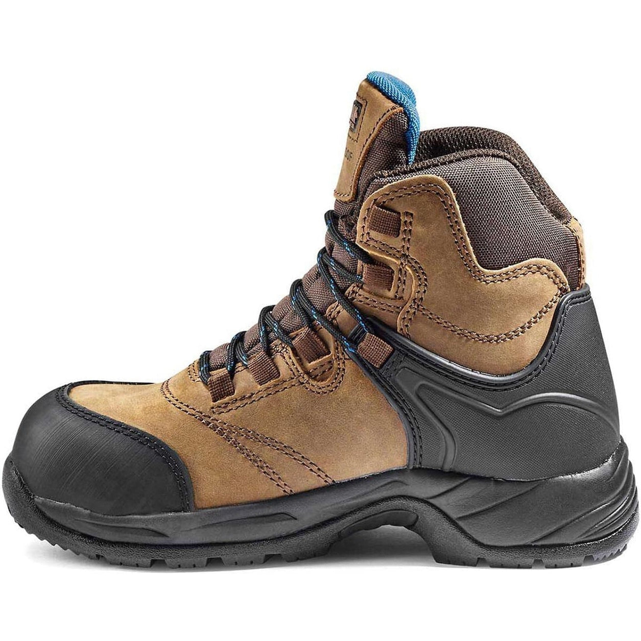 Kodiak Men's Journey 6 Comp Toe WP Hiker Safety Work Boot -Brown- K4NKFD