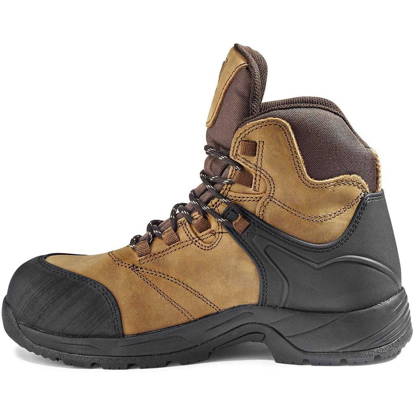 Kodiak Men's Journey Comp Toe WP Hiker Safety Work Boot -Brown- KD0A49KED