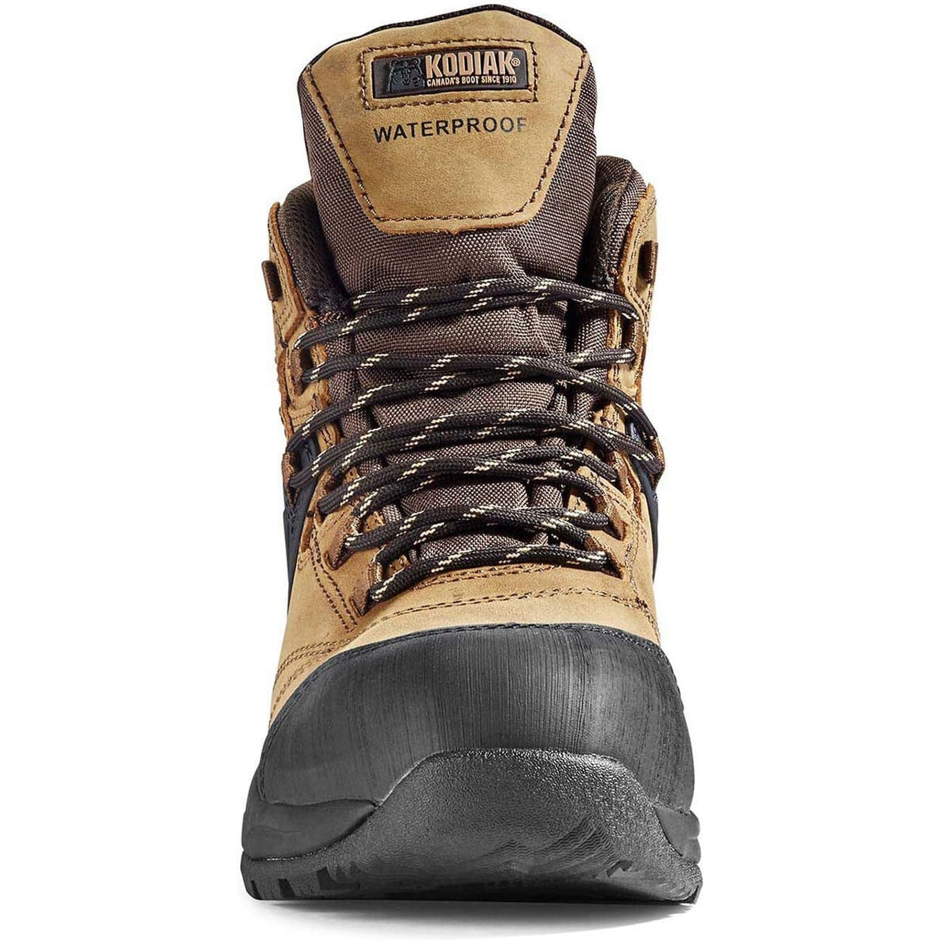 Kodiak Men's Journey Comp Toe WP Hiker Safety Work Boot -Brown- KD0A49KED