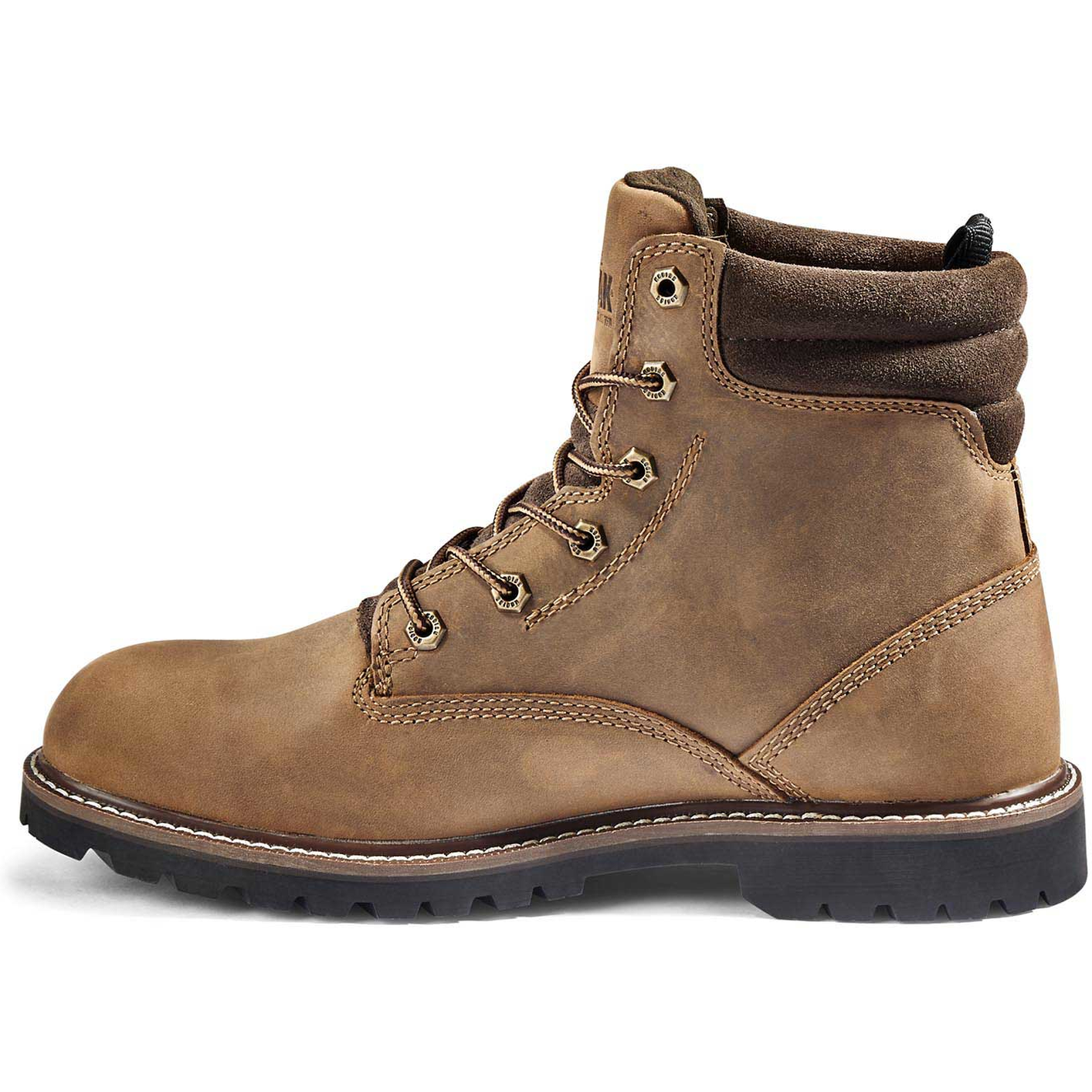 Kodiak Men's Mckinney 6 WP Slip Resist Safety Work Boot -Brown- 4TDQBN