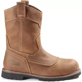 Kodiak Men's Mckinney Comp Toe WP Wellington Work Boot -Brown- 4THWWT