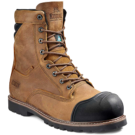 Kodiak Men's Mckinney M.U.T 8 Comp Toe WP Work Boot - Wheat - 4TEPWT