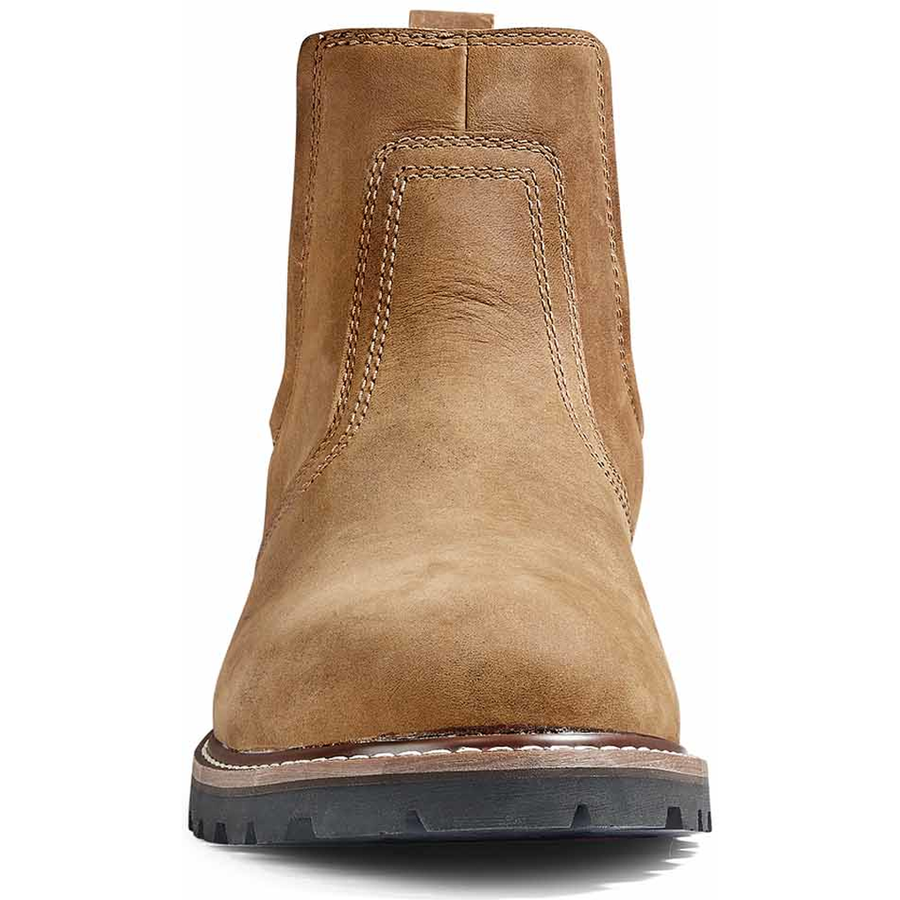 Kodiak Men's Mckinney Soft Toe WP Chelsea Work Boot -Brown- 4TESBN