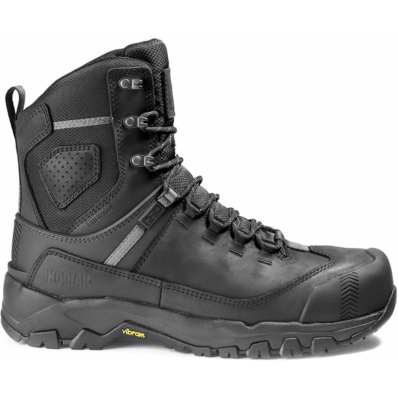 Kodiak Men's Quest Bound 8 Comp Toe WP Safety Work Boot -Black- 4THHBK