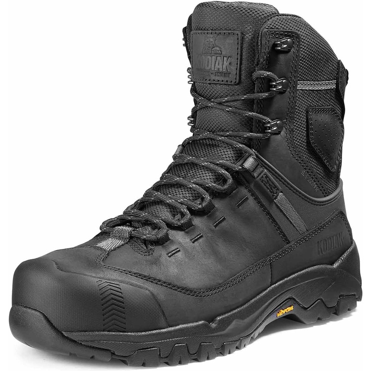 Kodiak Men's Quest Bound 8 Comp Toe WP Safety Work Boot -Black- 4THHBK