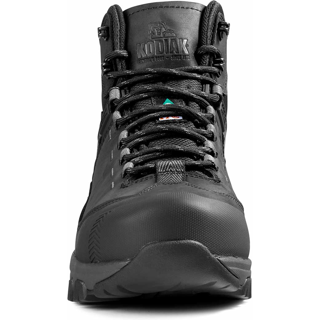 Kodiak Men's Quest Bound Comp Toe WP Hiker Work Boot -Black- 4TELBK