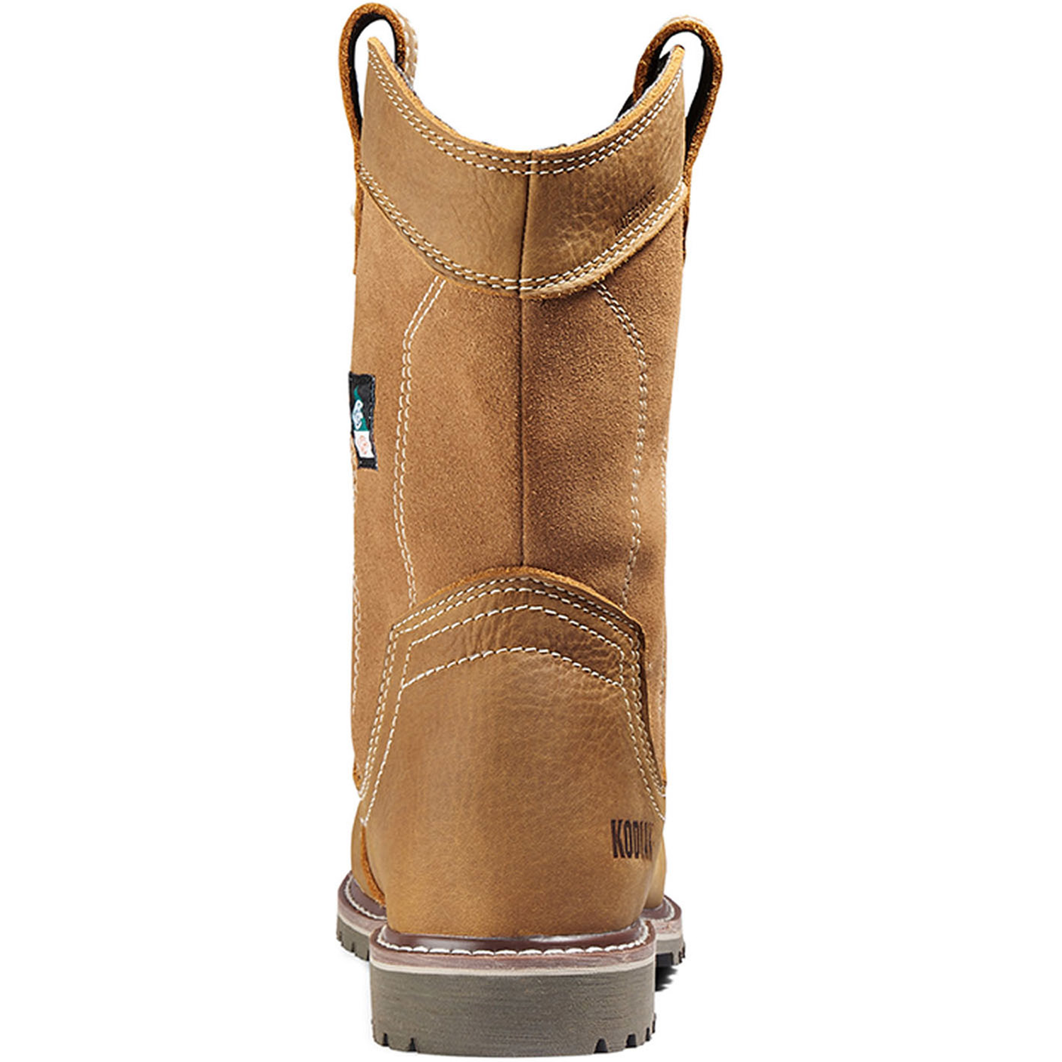 Kodiak Women's Bralorne Comp Toe WP Wellington Work Boot -Wheat- 8354WT