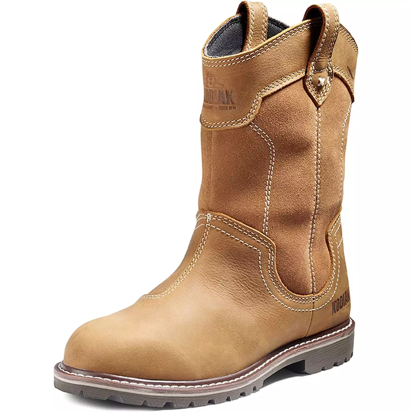 Kodiak Women's Bralorne Soft Toe WP Wellington Work Boot -Wheat- 835WWT