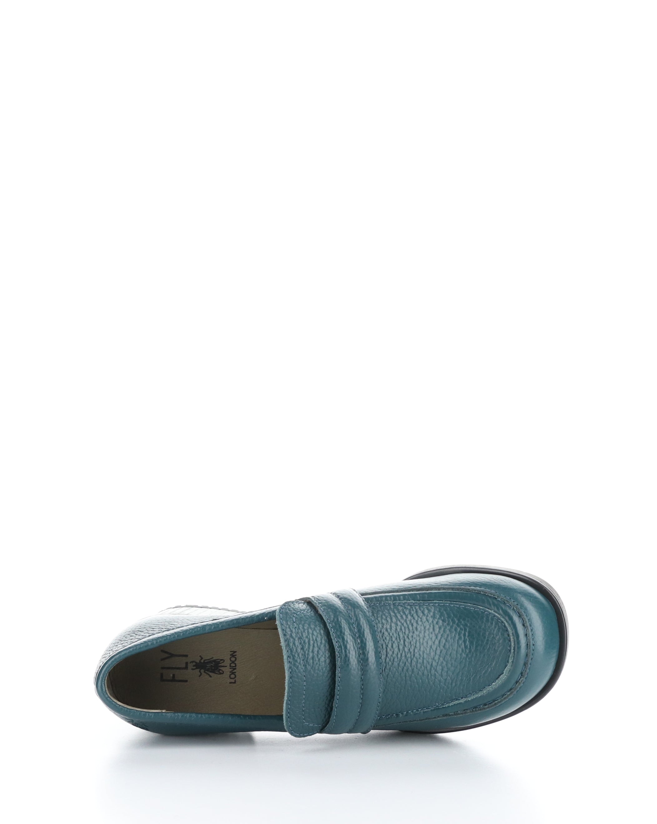 KOLA018FLY 002 TEAL Round Toe Shoes