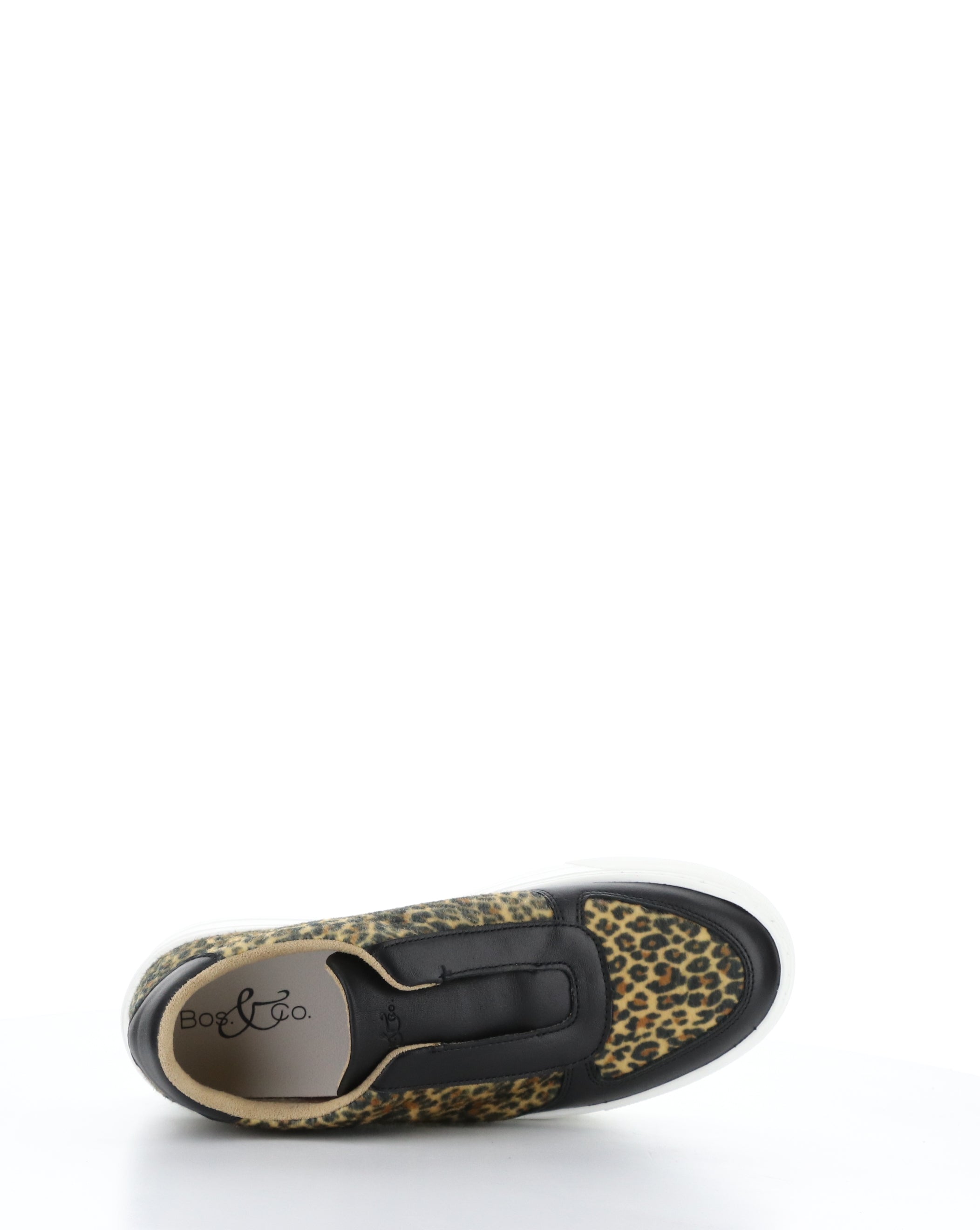 MAGALI BLACK/CAMEL Round Toe Shoes