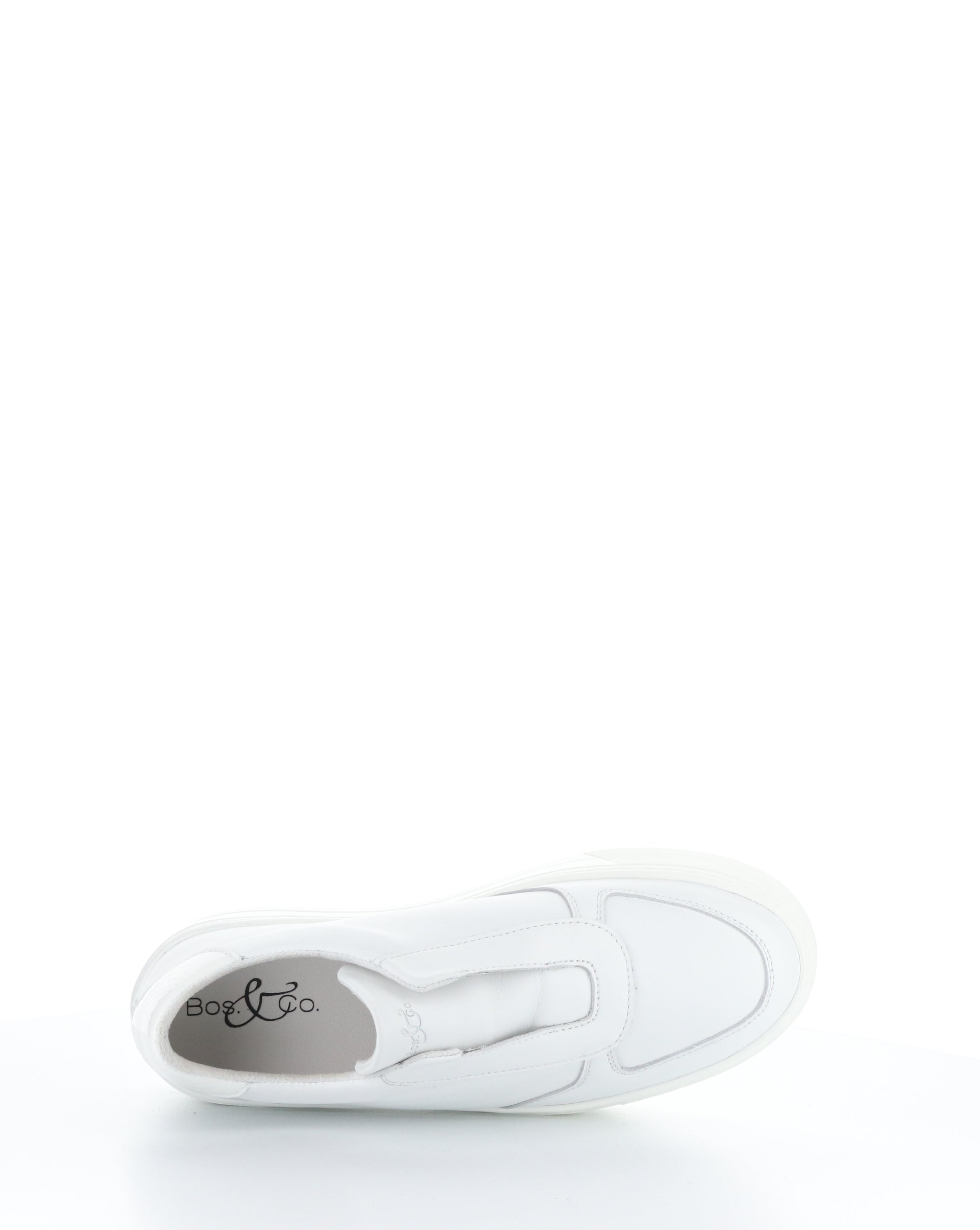 MAGALI WHITE Round Toe Shoes