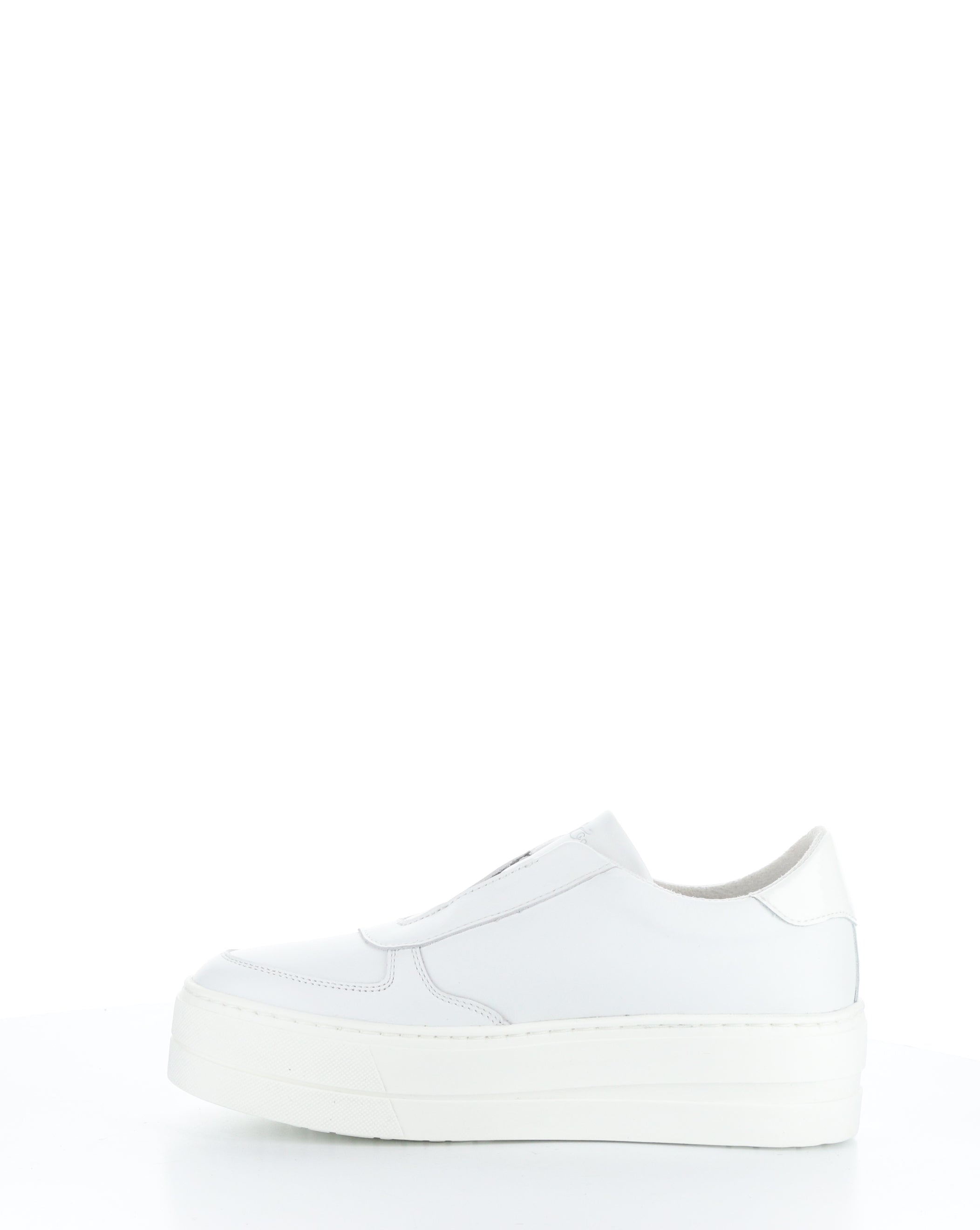 MAGALI WHITE Round Toe Shoes