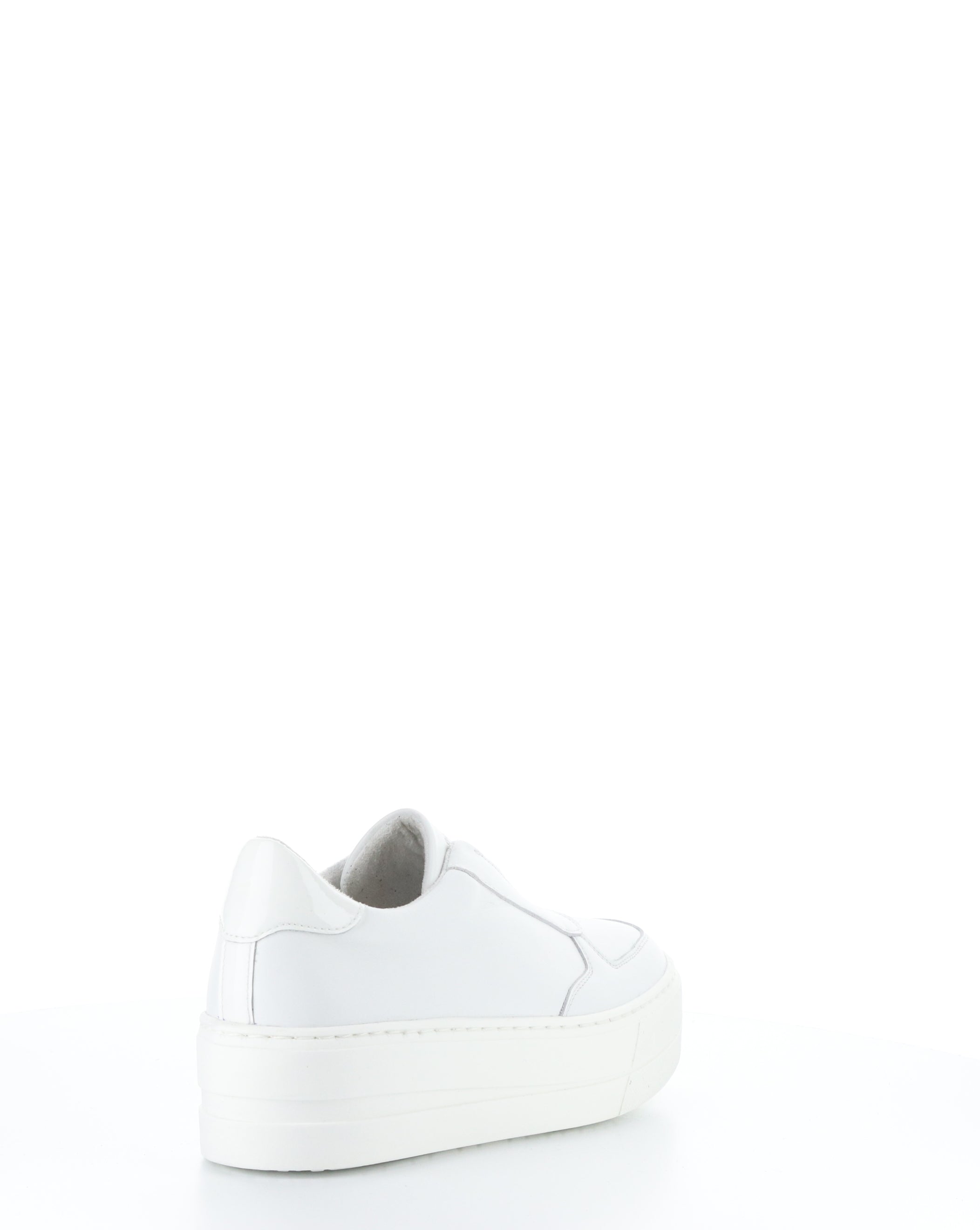 MAGALI WHITE Round Toe Shoes