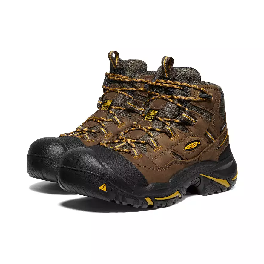 Men's Braddock Waterproof Mid (Steel Toe)  |  Cascade Brown/Tawny Olive