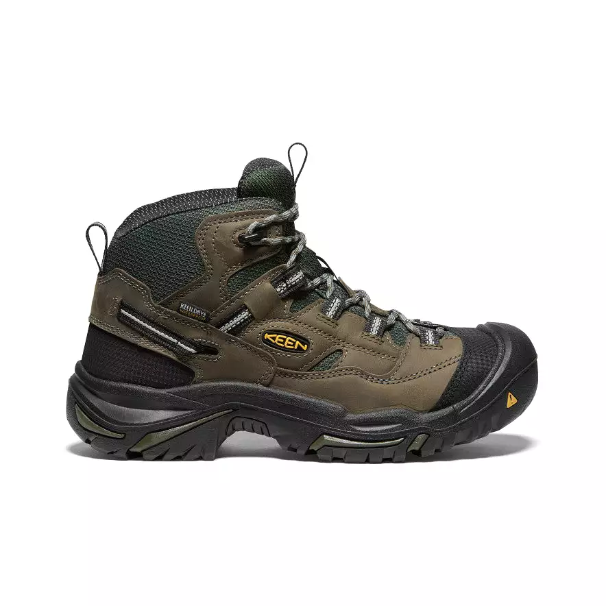 Men's Braddock Waterproof Mid (Steel Toe)  |  Gargoyle/Forest  Night