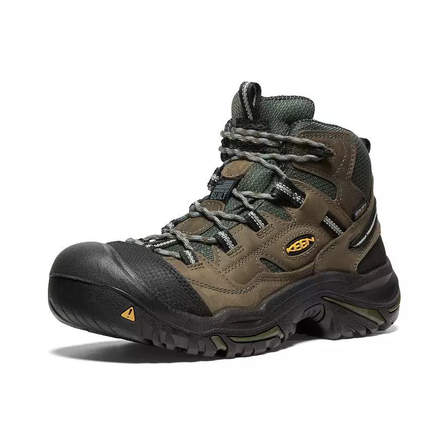 Men's Braddock Waterproof Mid (Steel Toe)  |  Gargoyle/Forest  Night