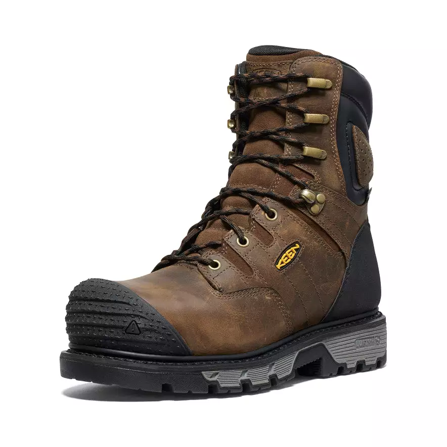 Men's CSA Camden 8 Waterproof Boot (Carbon-Fiber Toe)  |  Dark Earth/Black