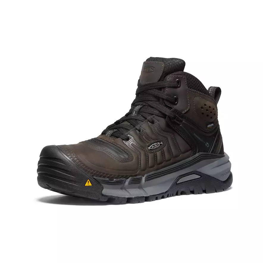 Men's Kansas City+ KBF Waterproof Mid (Soft Toe)  |  Coffee Bean/Black