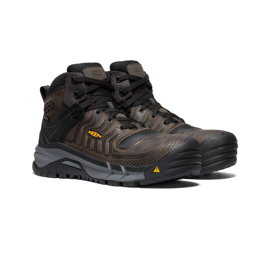 Men's Kansas City+ Waterproof Mid (Carbon-Fiber Toe)  |  Coffee Bean/Black