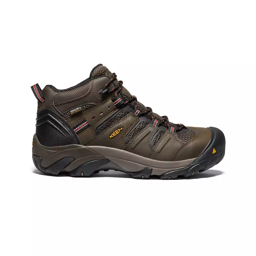 Men's Lansing Mid Waterproof (Steel Toe)  |  Cascade Brown/Brindle