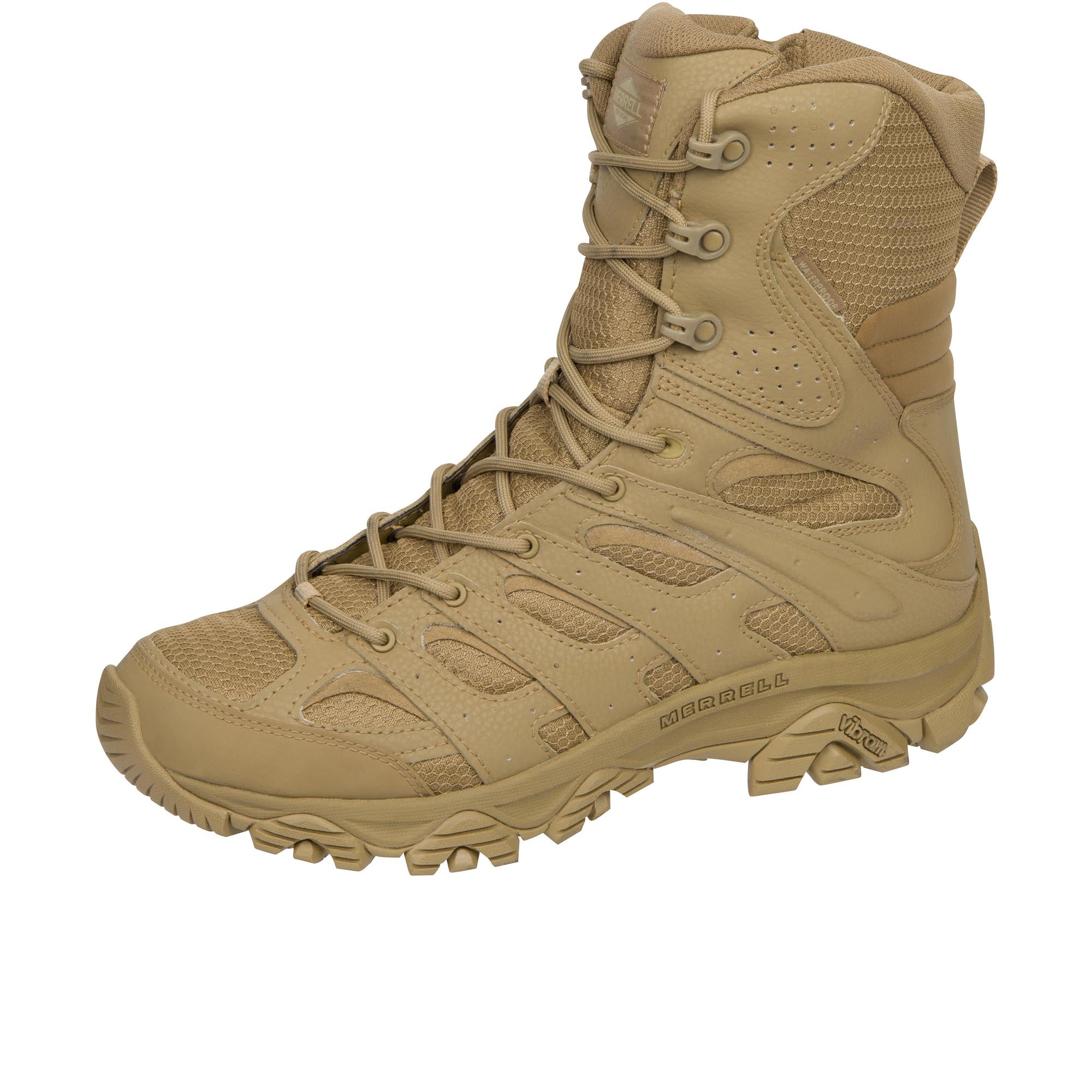 Merrell Work MOAB 3 8 Inch Tactical Zip Dark Coyote