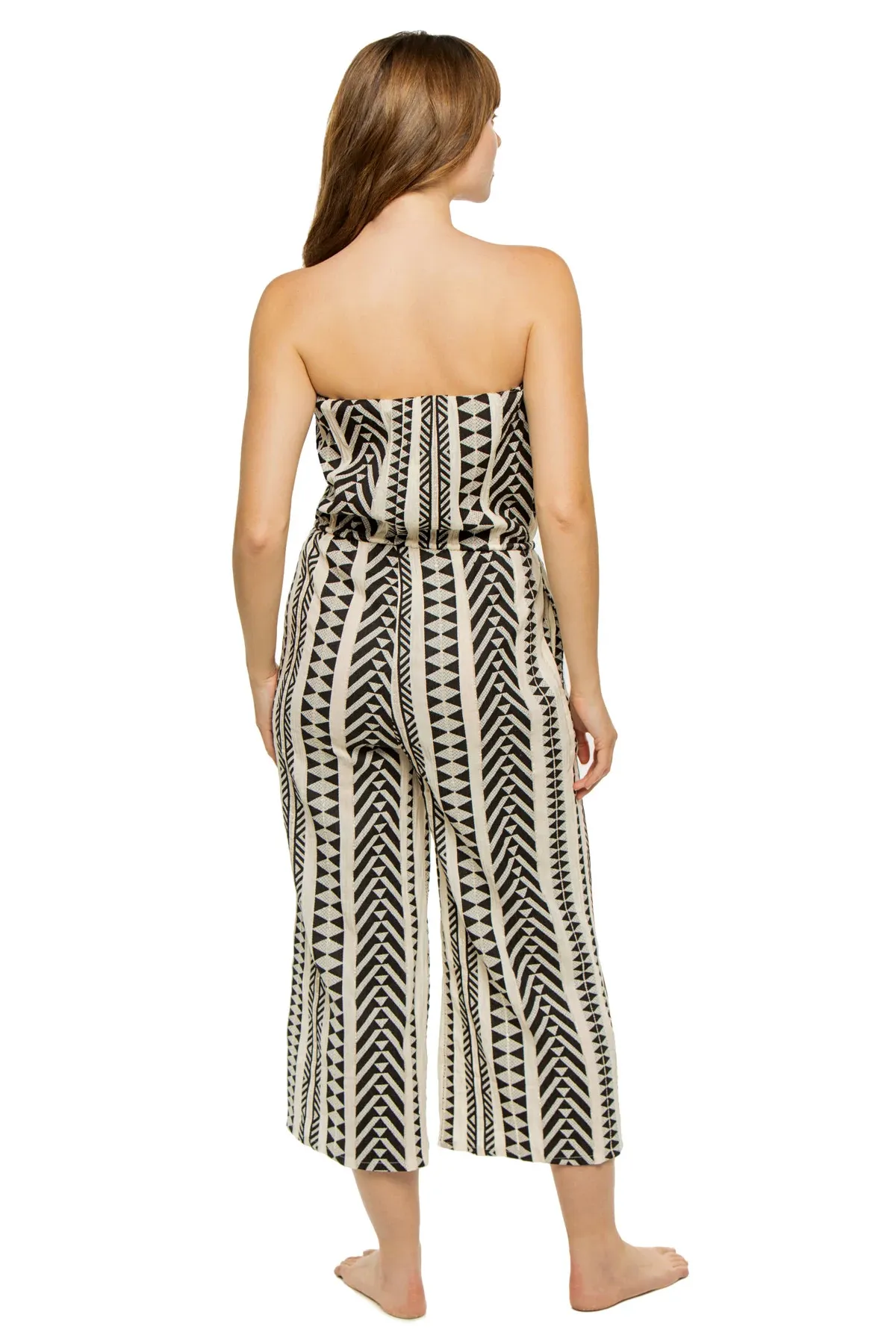 Midi Strapless Jumpsuit