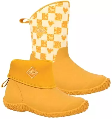 Muck Women's Muckster II Mid WP Ankle Work Boot -Yellow- WM28FRM