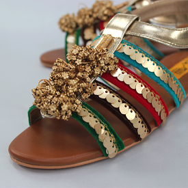 Multi Color Fancy Sandal for women