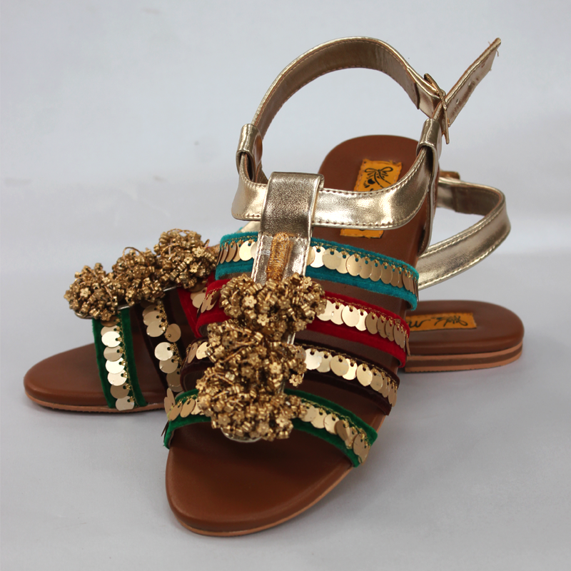 Multi Color Fancy Sandal for women