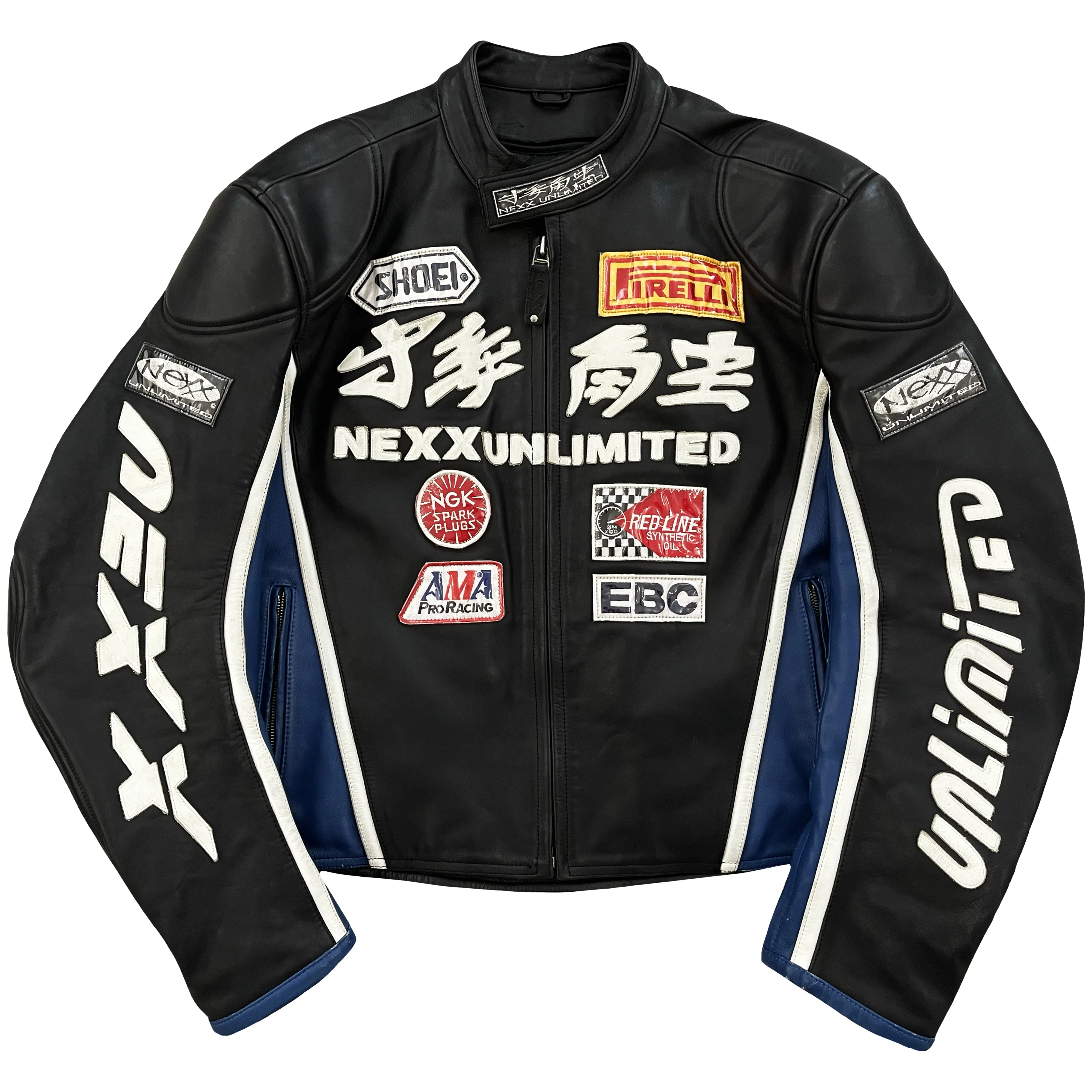 Nexx Unlimited Leather Motorcycle Racer Jacket