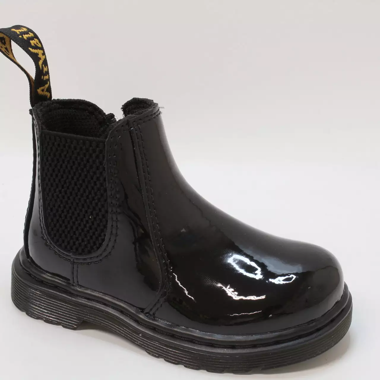 Odd Sizes - Kids Dr. Martens 2976 Toddlers Black Patent - UK Sizes Right 6 Infant/ Left 5 Infant