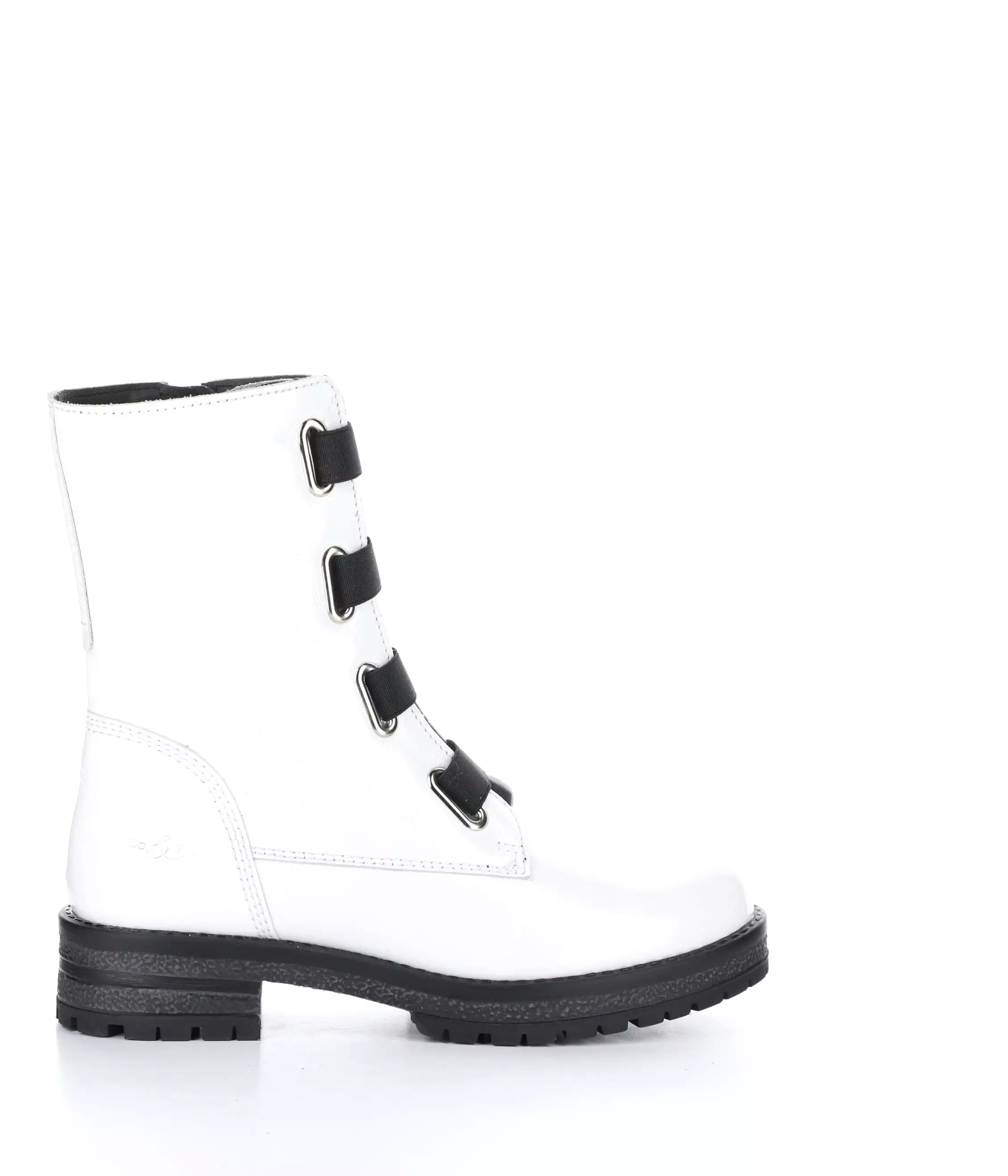 PAUSE WHITE/BLACK Elasticated Boots