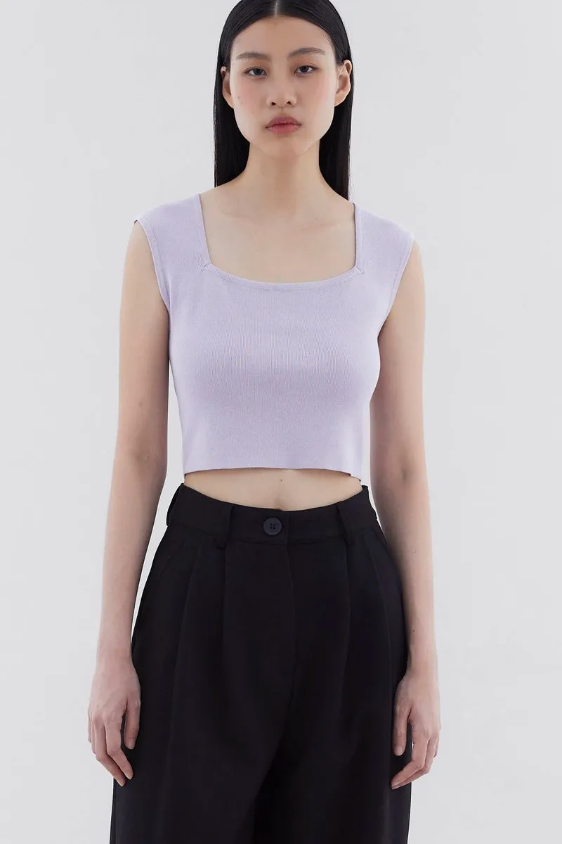 Phonyx Square-Neck Crop Top