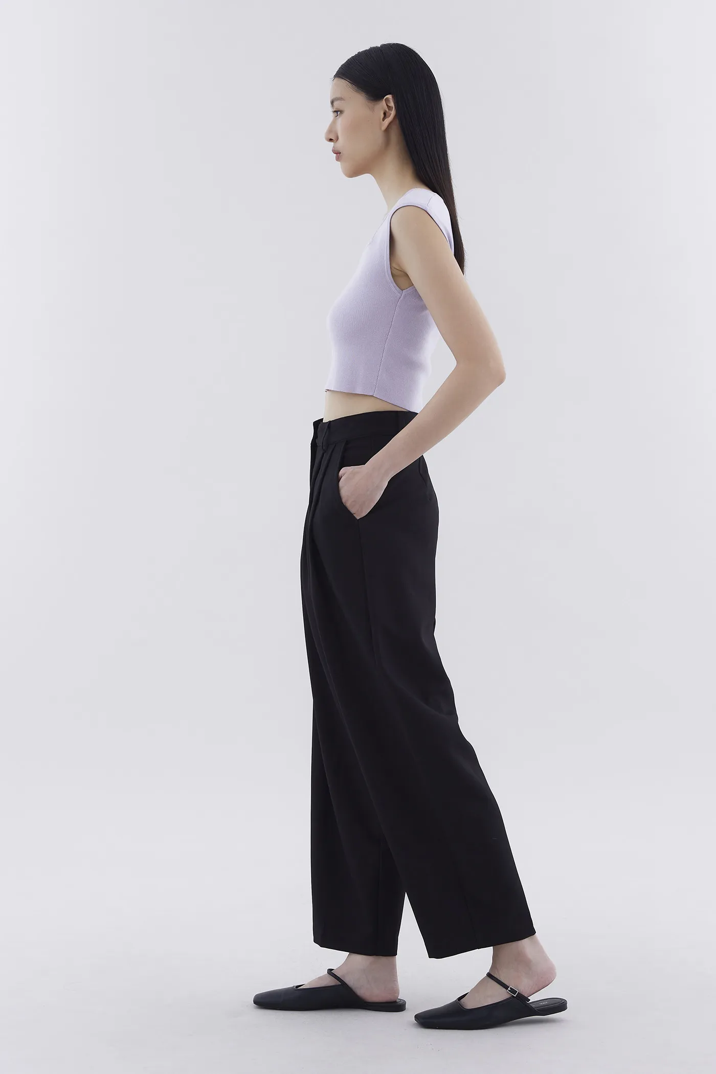 Phonyx Square-Neck Crop Top