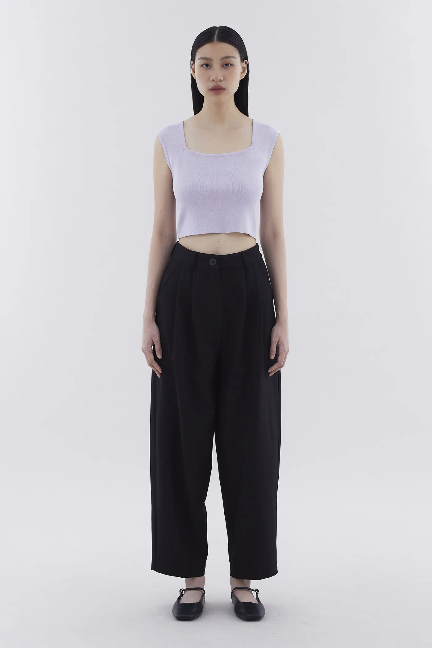 Phonyx Square-Neck Crop Top