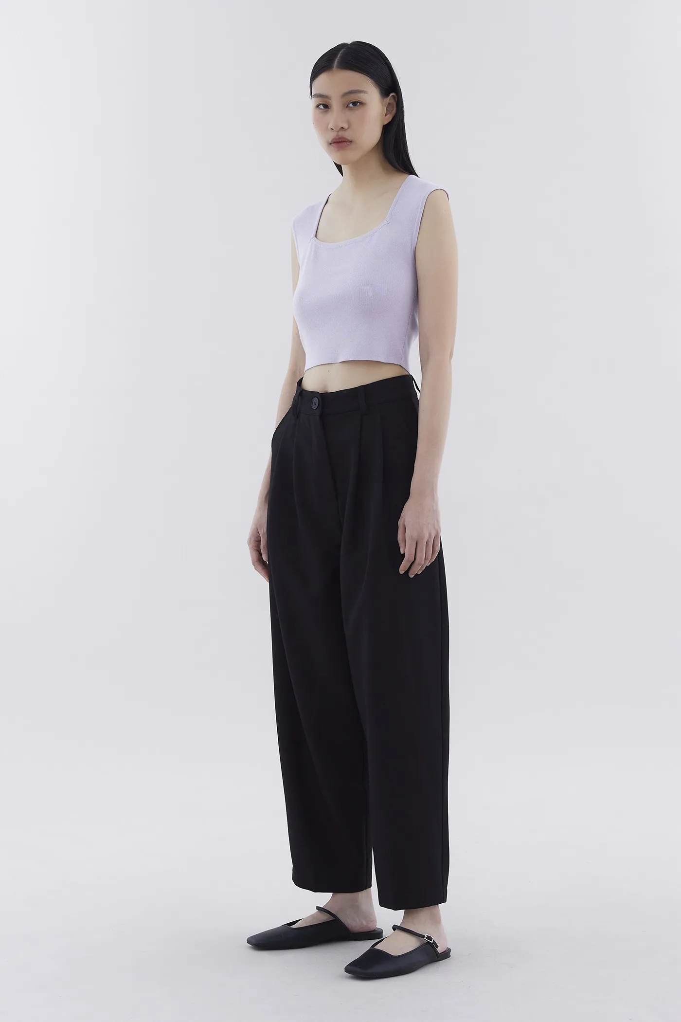 Phonyx Square-Neck Crop Top