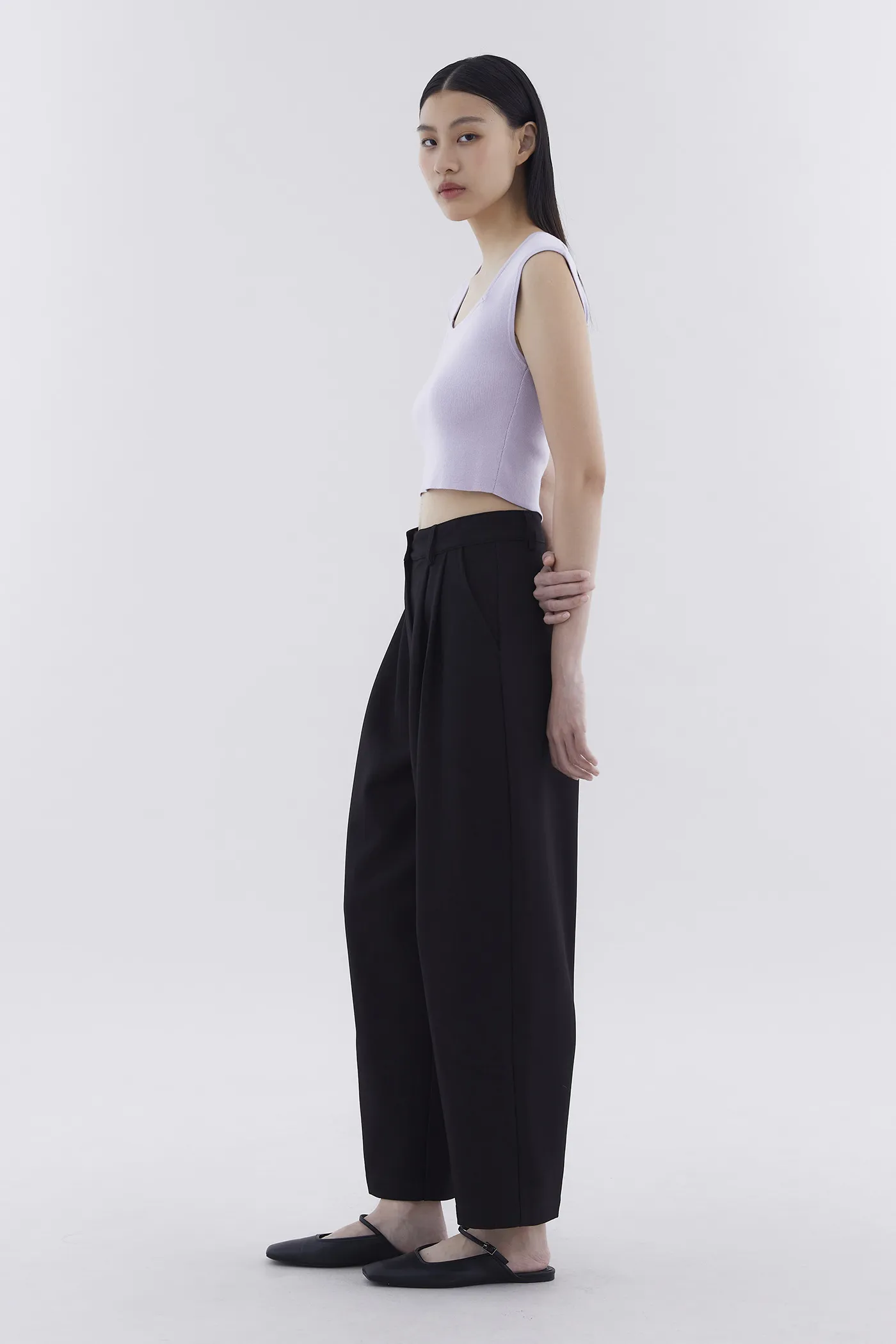 Phonyx Square-Neck Crop Top