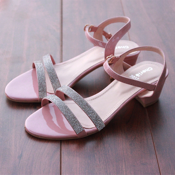 Pink Heel Sandal for women